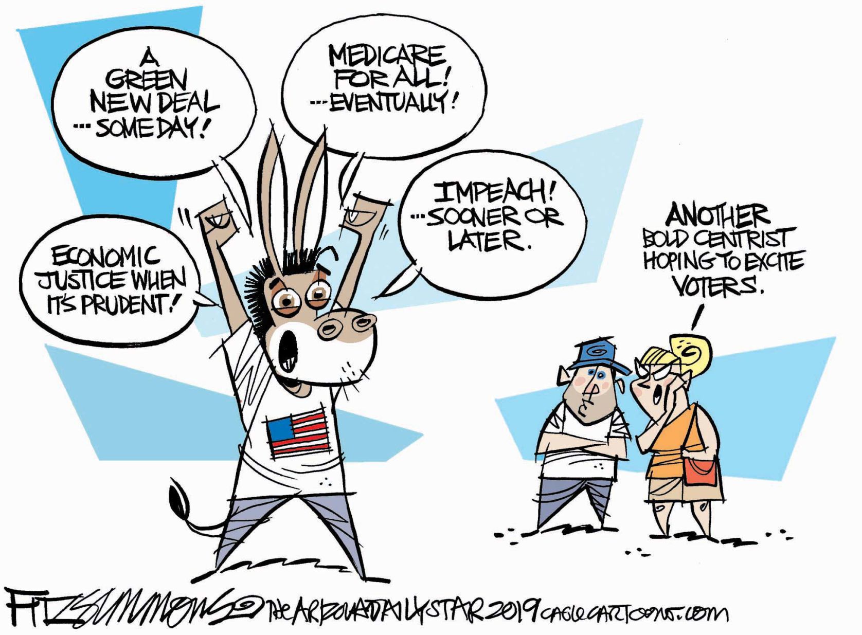Daily Fitz Cartoon: Holding the Center